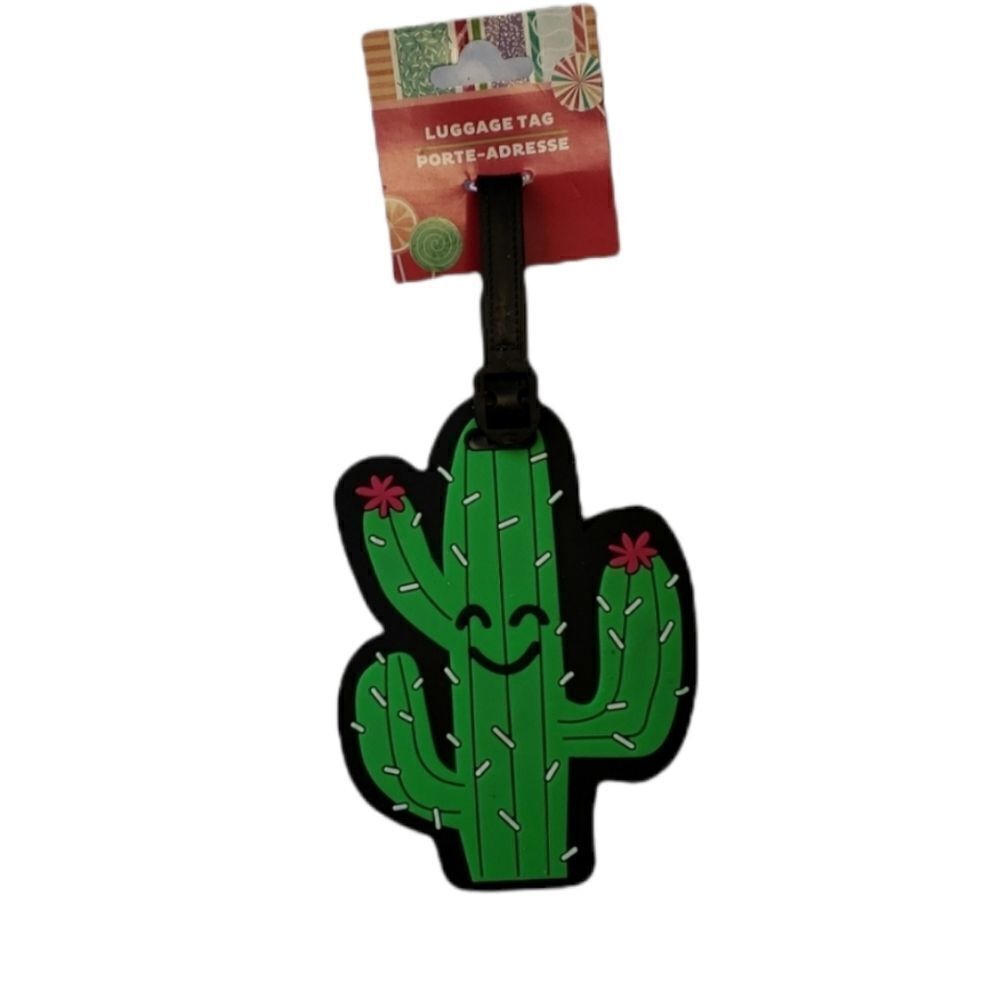 New Cactus Luggage Tag